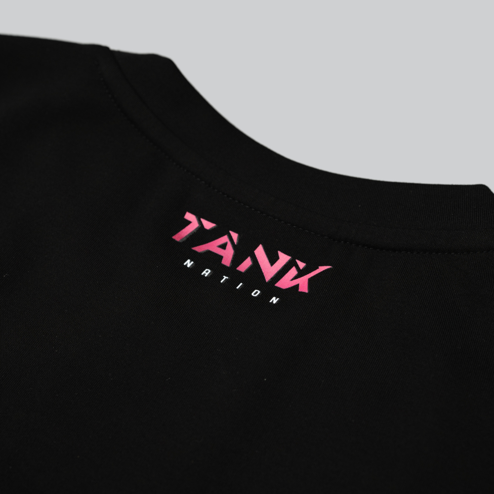 PINK Slash Logo Tee