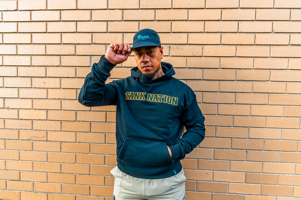 OG gold logo Hoodie