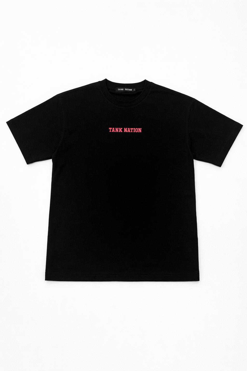 pink OG logo Tee black