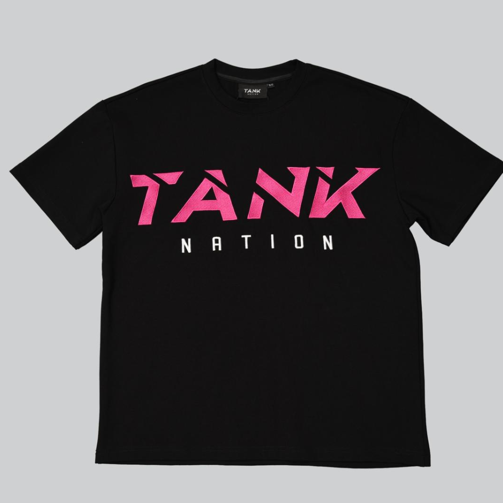 PINK Slash Logo Tee
