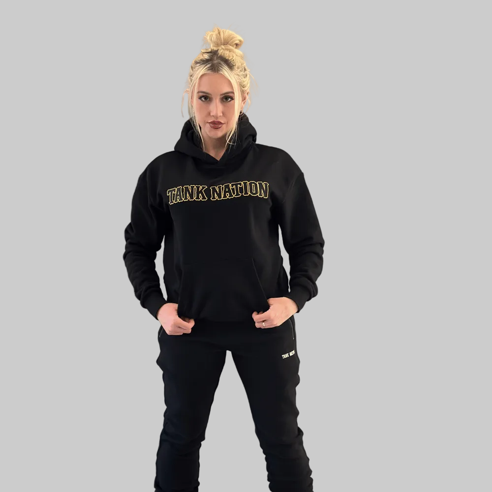 OG gold logo Hoodie