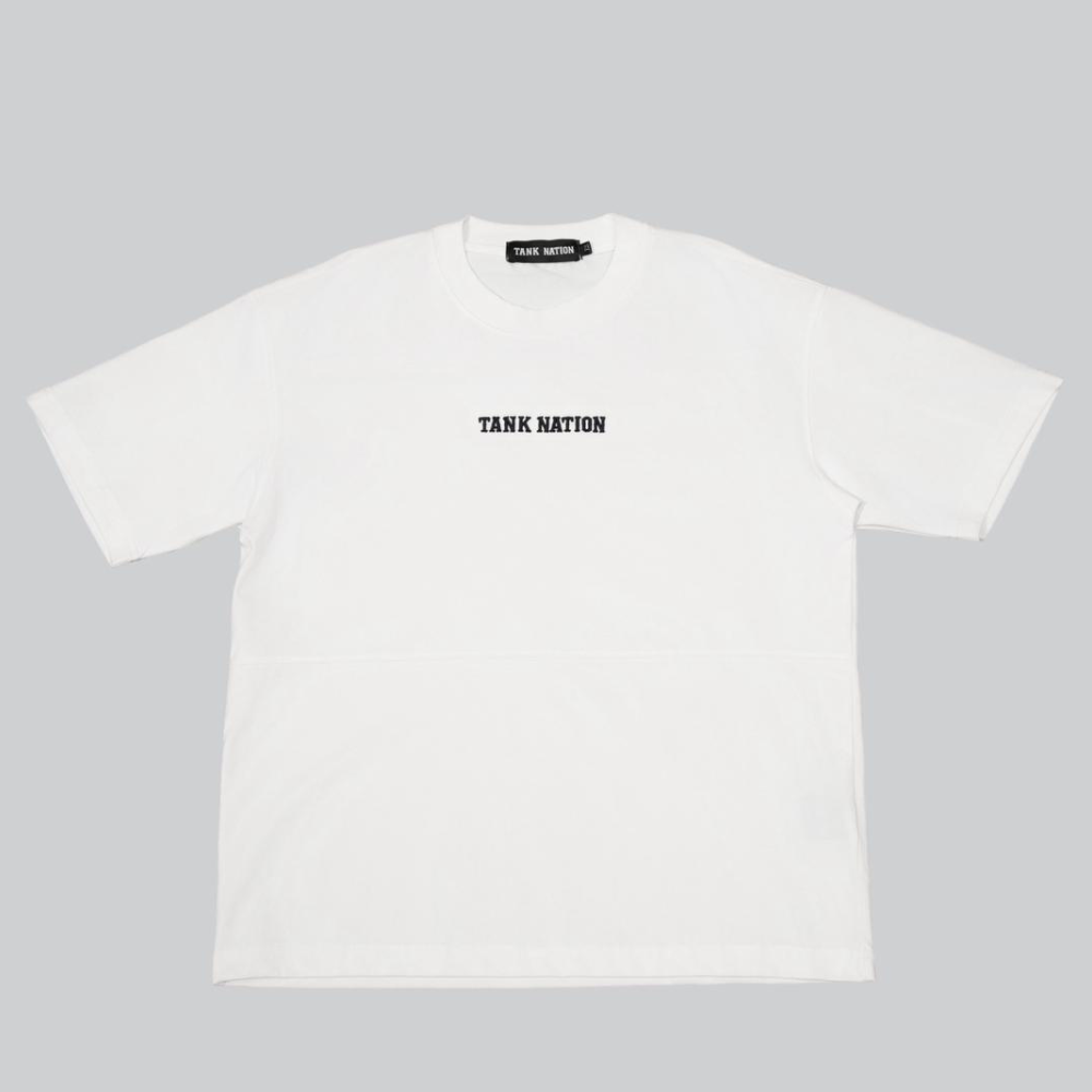 White OG logo Tee